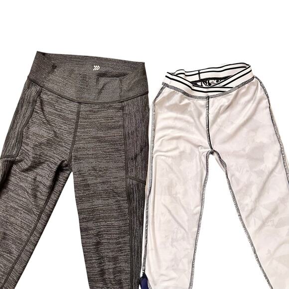 Lot of 2 Girls Leggings Sz L (10-12) Nike Crop All In Motion Full Length Pockets - Picture 4 of 6